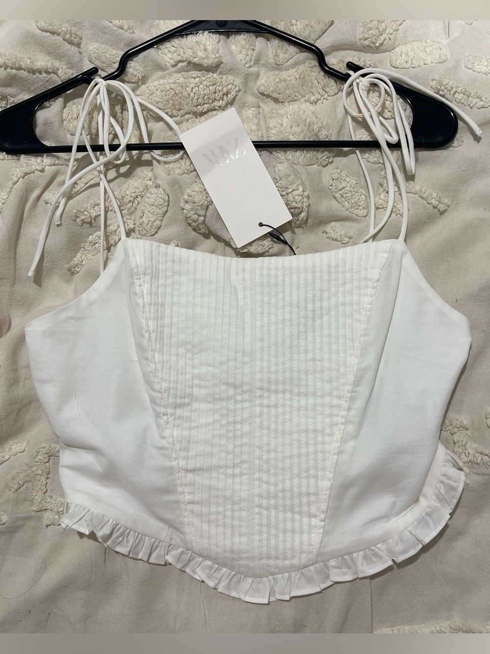 NWT Zara corset top